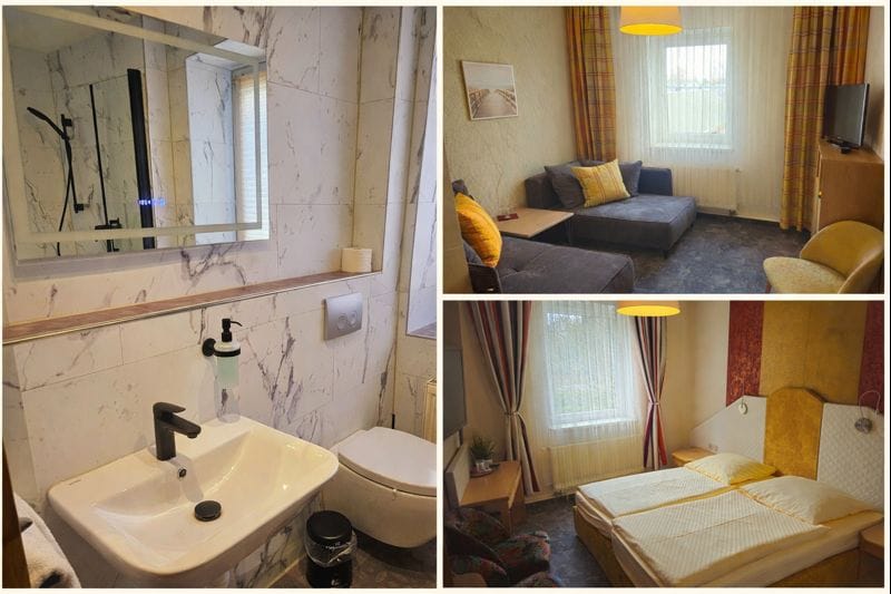 Familienzimmer mit zusätzlichem Bett